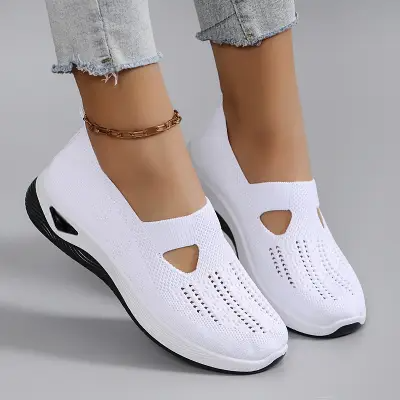 Baskets Femme - SpringWomen'sSportsShoes™ - Blanc