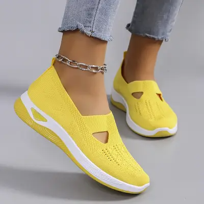 Baskets Femme - SpringWomen'sSportsShoes™ - Jaune