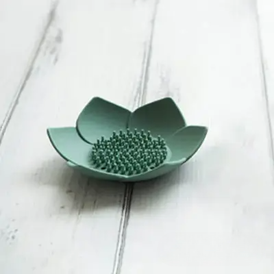 Porte savon douche - SoapBoxLotus™ - Vert
