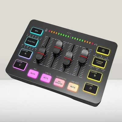 Tables de mixage - GamingAudioMixer™ - Noir