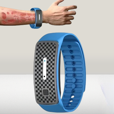 Bracelet Anti Moustique - MosquitoWatchBracelet™ - Bleu