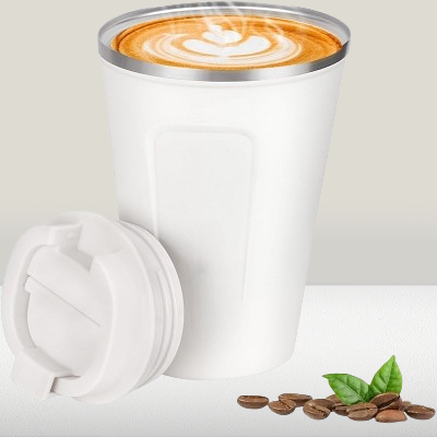Mug Thermos - ThermoCoffeeMug™- Blanc