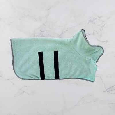 Peignoir pour Chien - DogMicrofiberBathrobe™ - Vert