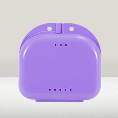 Boite gouttière dentaire - DentalCare™ - Mauve