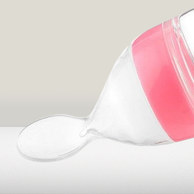 Biberon cuillère - NewBabyFeedingBottle™ - Rose
