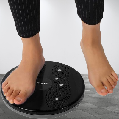 Disque sport - WaistTwistingDisc™ - Noir