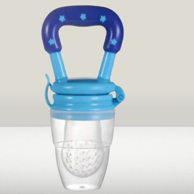 Sucette bebe - BabySiliconeFeeder™ - Bleu