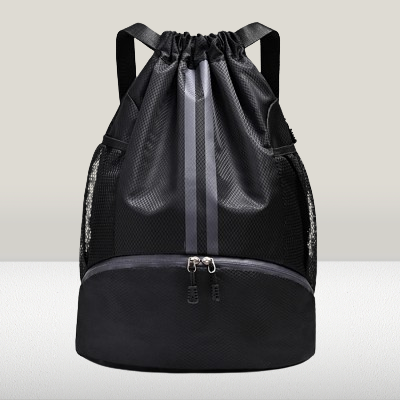 Sac de Sport - GymFitnessBackpack™ - Noir
