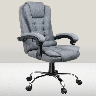 Chaise De Bureau Ergonomique - ErgonomicOfficeChair™ - Gris