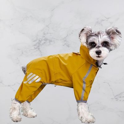 imperméables pour chiens - DogRaincoat™ - Jaune