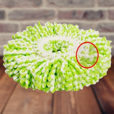 Chiffon microfibre - MopHeadRotating™ - Vert