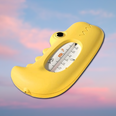 Thermomètre bain bébé - DigitalBathTemperatureMeter™ - Jaune