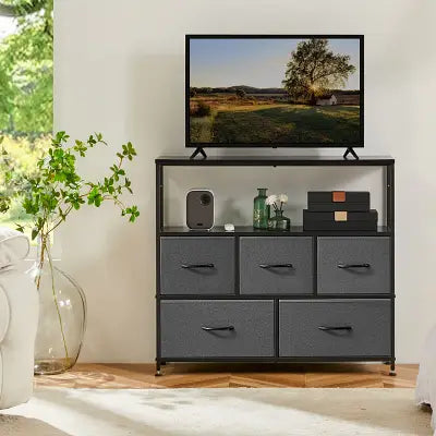 Meuble Salon - NewFabricStorage™ - Gris