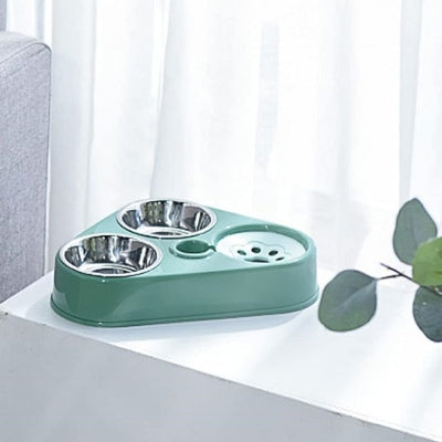 Mangeoire Pour Chat - CatSelf-serviceFeeder™ - Vert