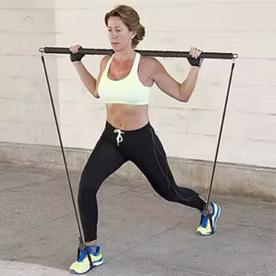Barre de pilates - FitnessPilatesBar™ - Noir