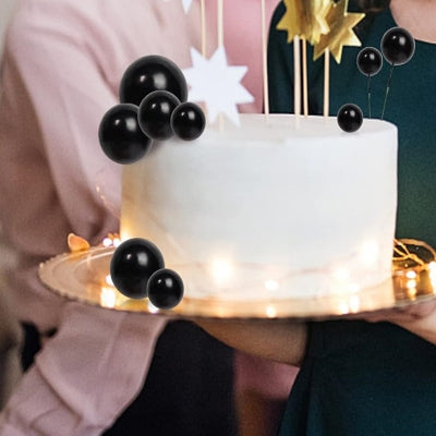 Décoration gâteau - BallCakeTopper™ - Noir