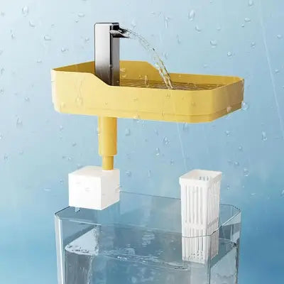 Fontaine A Eau Chat - CatAutomaticWaterFountain™ - Jaune