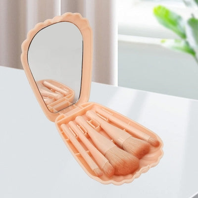 Kit Pinceaux Maquillage - MiniMakeupBrushSet™ - Rose