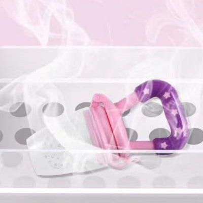 Sucette bebe - BabySiliconeFeeder™ - Mauve