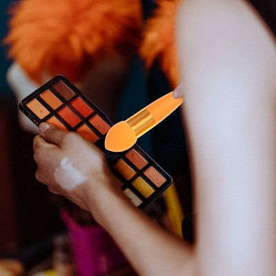 Pinceau Maquillage - PowderCosmeticBrushes™ - Orange