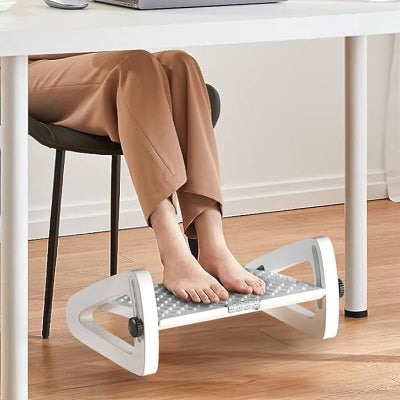 Repose Pied Bureau - UnderDeskFootrest™ - Blanc