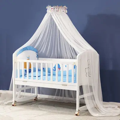 LIT POUR BEBE - WhiteWoodBabyCrib™