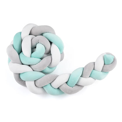 Tresse de Lit - WrapNest™ - Blanc Gris Vert