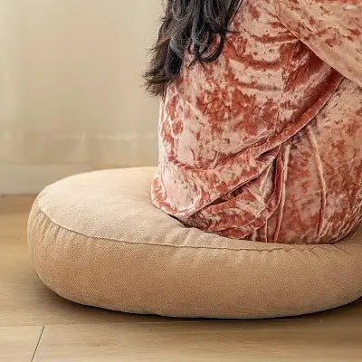 Coussin De Sol - RoundFloorSeatPillow™ - Beige