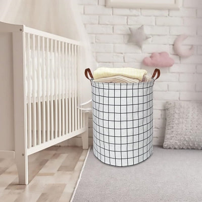 Panier A Linge - DirtyClothesBasket™ - Blanc