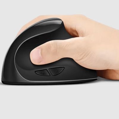 Souris ergonomique sans fil - ErgonomicMouse™ - Noir