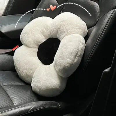Coussin Fleur - NewCushionFlower™ - Blanc
