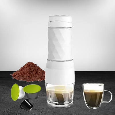 MACHINE A CAFE PORTABLE - PortableCoffeeMaker™ - Blanc