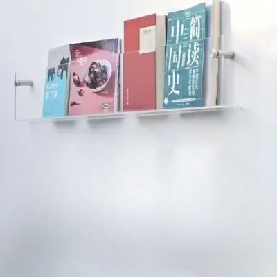 Porte revue mural - ModernStorageRack™ - Transparent