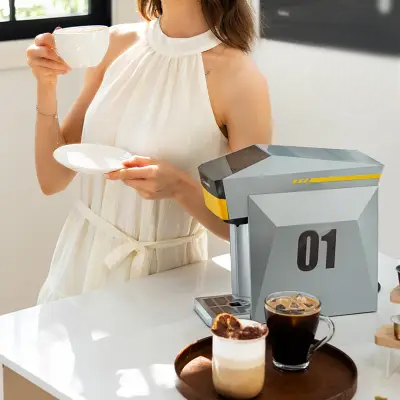 MACHINE A CAFE - MultipleCapsuleCoffeeMaker™ - Gris