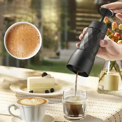 MACHINE A CAFE PORTABLE - PortableCoffeeMaker™ - Noir