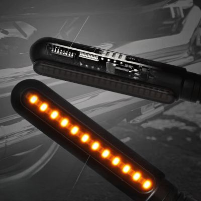 Clignotant moto led - MotoDualLamp™ - Jaune