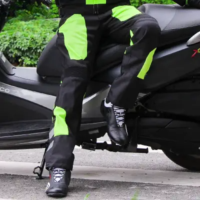Pantalon de moto - BikeWaterproofTrousers™ - Vert