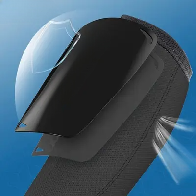 PROTEGE TIBIA FOOT - FootballPadCover™ - Noir