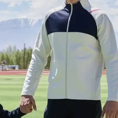 Veste Sport Homme - Men'sTrainingJacket™ - Blanc