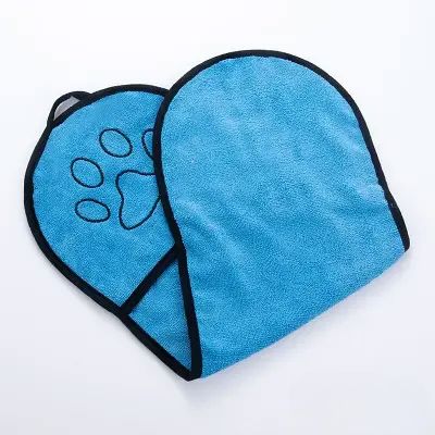 Peignoir pour Chien - SoftDogTowel™ - Bleu
