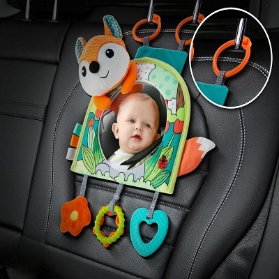 Rétroviseur intérieur - CarSafetyBabyRear™ - Ecureuil