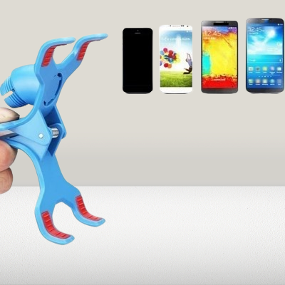 Support de téléphone - UniversalCellPhoneHolder™ - Bleu