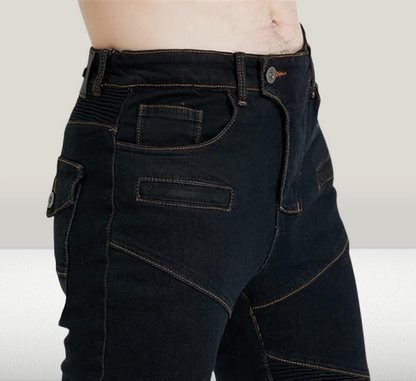 Jeans moto - MotorcycleJeansCollection™ - Noir