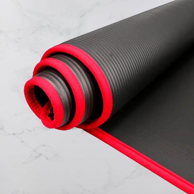 Tapis yoga - MatFitness™ - Noir