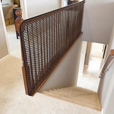 Barrière de sécurité escalier - ChildSafetyProtect™ - Noir