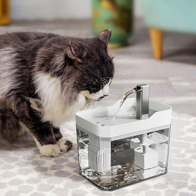 Fontaine A Eau Chat - CatAutomaticWaterFountain™ - Blanc