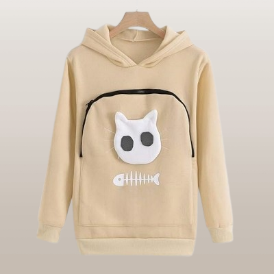 Sweatshirt Femme - SweatshirtKangaroo™ - Kaki