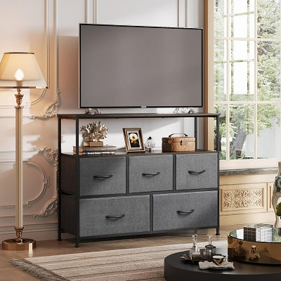 Meuble Salon - NewFabricStorage™ - Gris