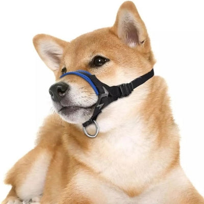 Muselière Chien - AntiBarkDogMouthMuzzle™ - Bleu