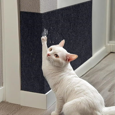 Grattoir Chat - CatsCarpetScratch™ - Gris noir